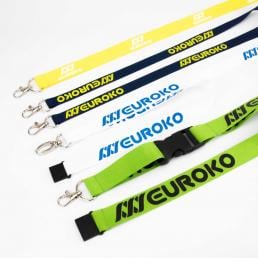 Personalised Silk Screen Lanyards