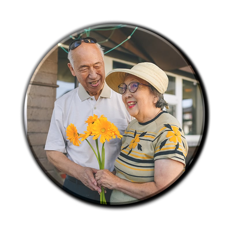 Immortalisez vos moments précieux sur un magnet photo mémorable.