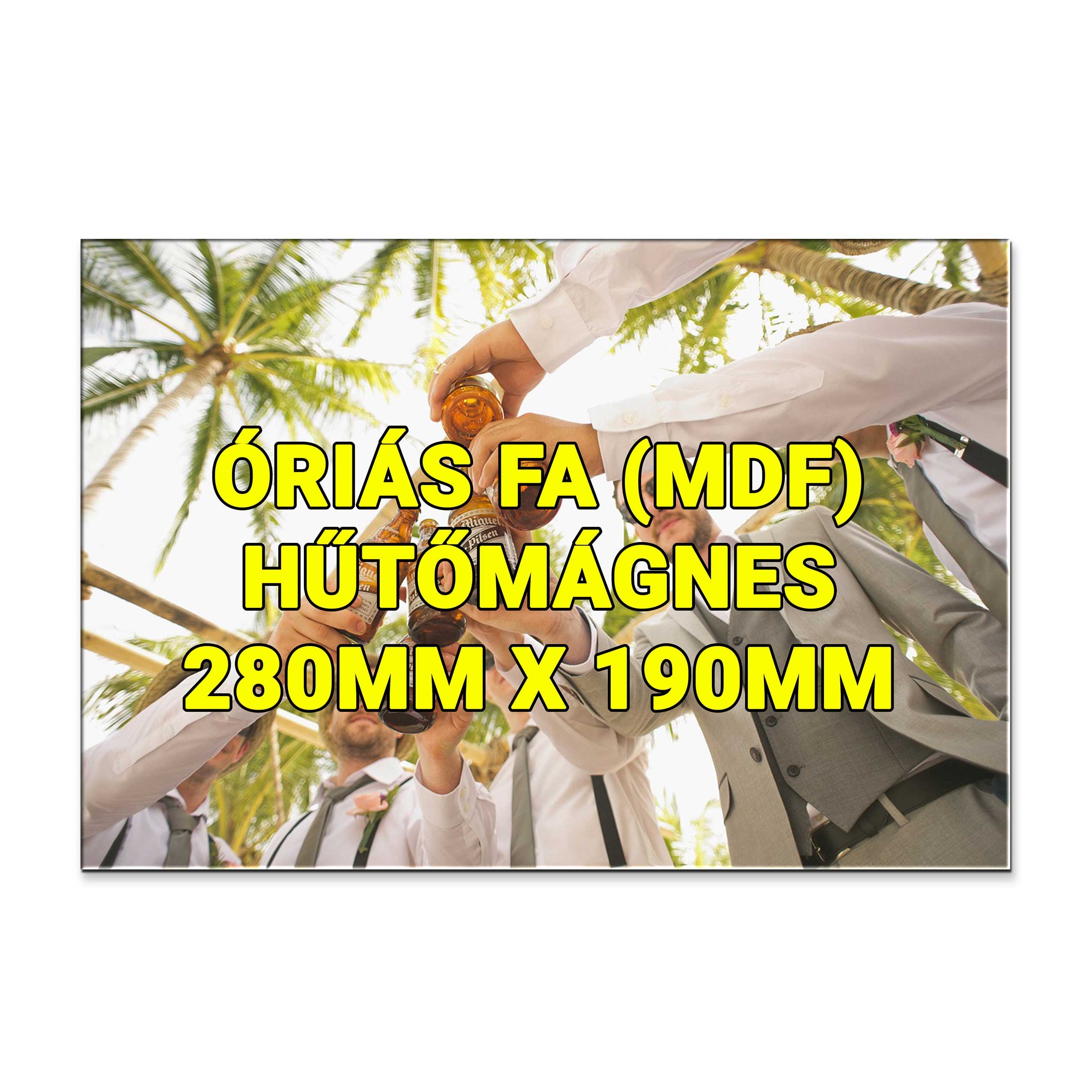 Bois naturel premium avec aimant puissant pour une fixation sécurisée.