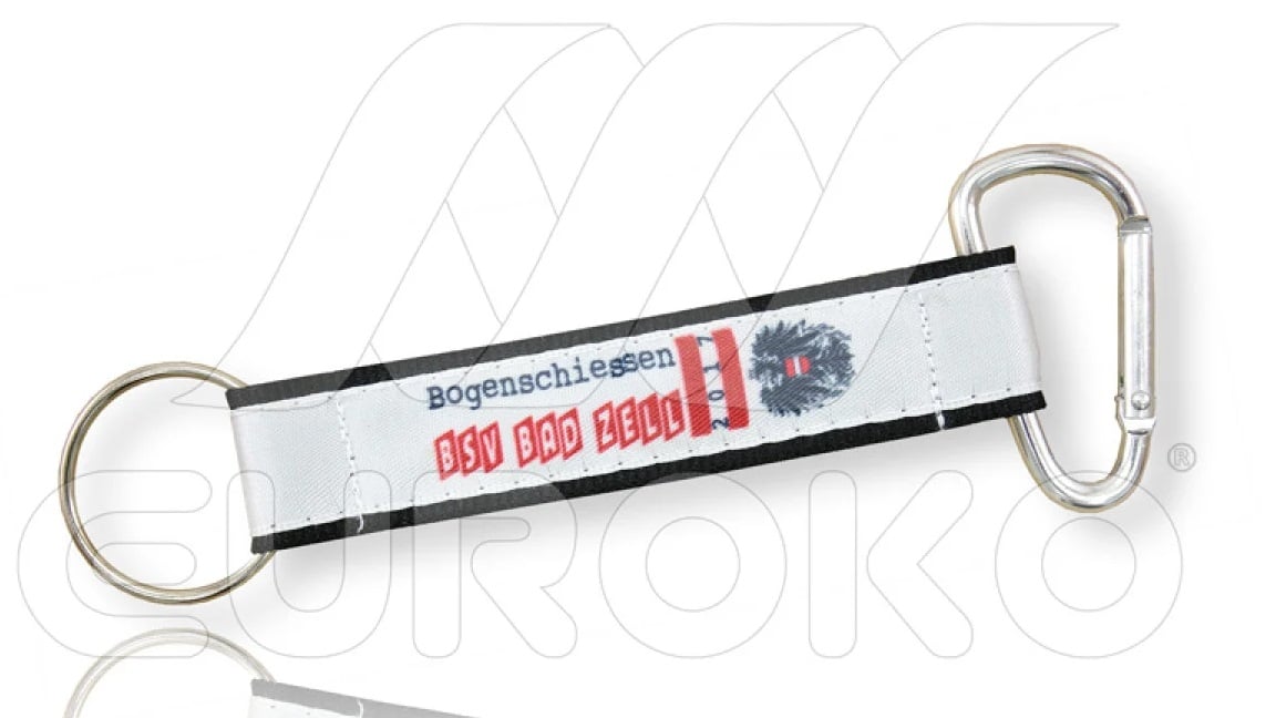 Personnalisez votre porte-clés avec vos couleurs et votre logo.