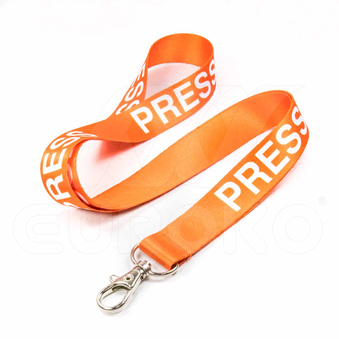 Inscription PRESSE visible pour une identification immédiate à vos événements.