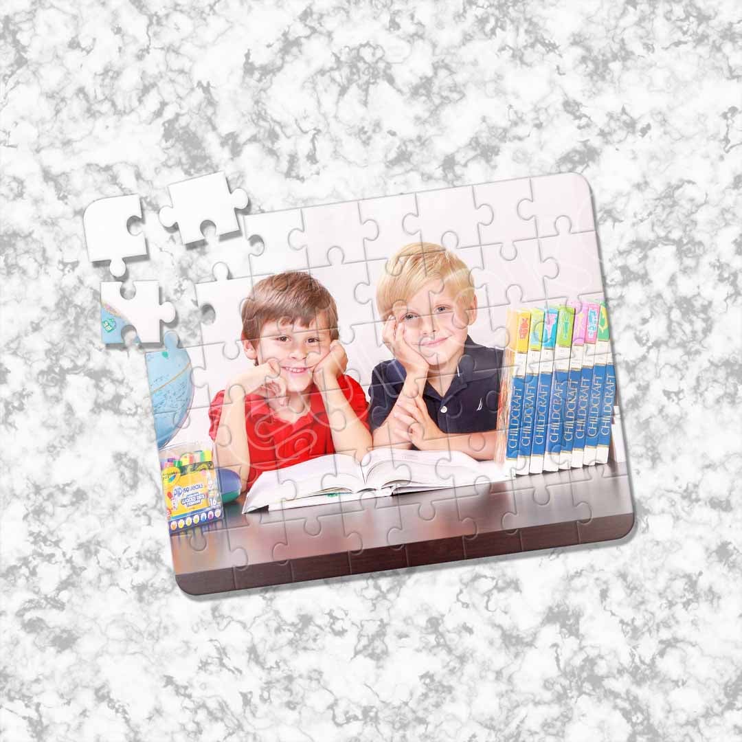 48 pièces parfaitement adaptées aux petites mains des enfants.