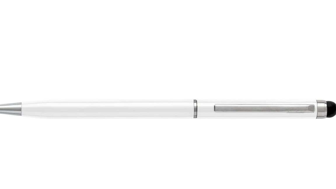 Embout stylus intégré pour une utilisation optimale sur écrans tactiles.