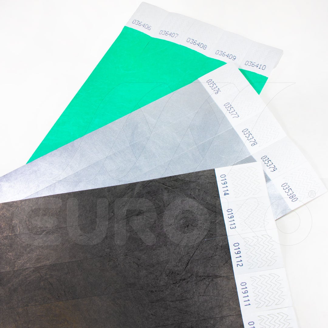 Premium Tyvek material in various finishes and textures