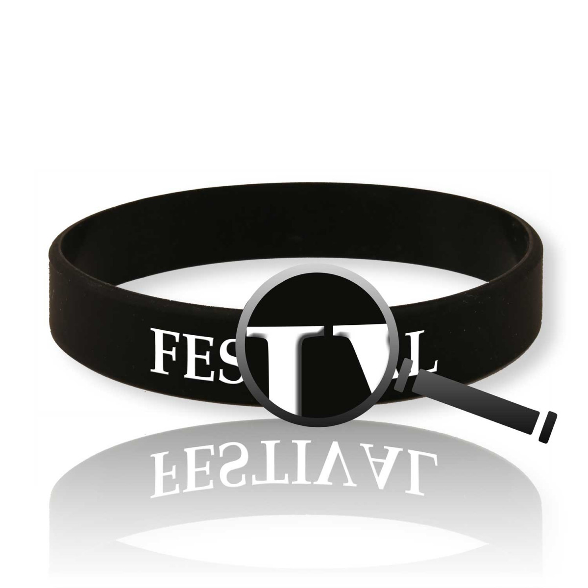 Embossed Silicone Bracelets www.euroko.eu