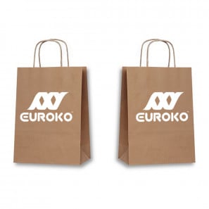 Paper Bags with twisted ears, brown