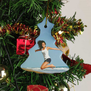 Custom Ornament Christmas Tree (Ceramic)