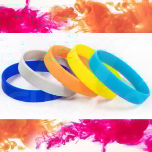 Plain Silicone Bracelets