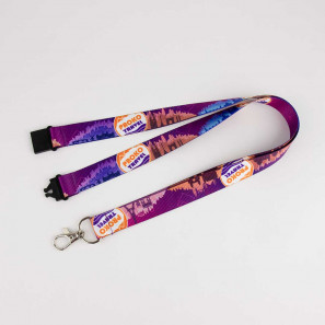 Ribbed Lanyard with Safety Breakaway