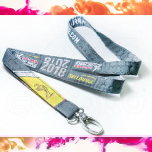 Premium Woven Lanyard with Plastic Buckle