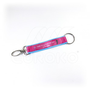 Custom Double-Layered Mini Lanyards "small"