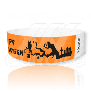 Tyvek Wristbands for Halloween
