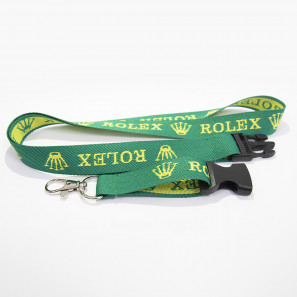 Standard Woven Lanyard with Plastic Buckle