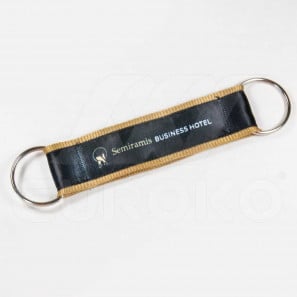 Custom Double-Layered Mini Lanyards "double"