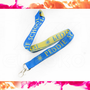 Standard Woven Lanyard with 2 Hooks