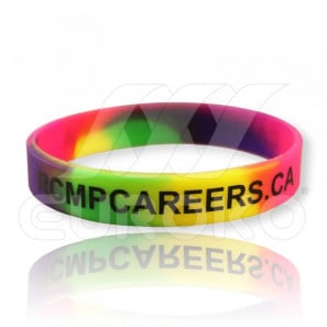 Printed Silicone Bracelets (Standard)