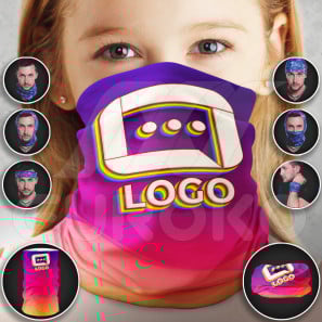 Custom Tube Scarf for Kids