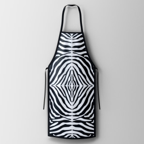Designer Apron: Zebra