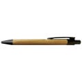 Bamboo ballpen customized black