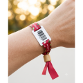 Barcode Wristband with PVC Tag-1