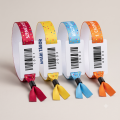 Barcode Wristband with PVC Tag-3