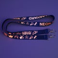Customized Lanyard Neon mit 2 Karabiners