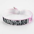 Fabric Wristbands with Barcode