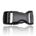 Plastic Buckle black 25mm