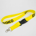 Screen Printed Lanyard with Buckle