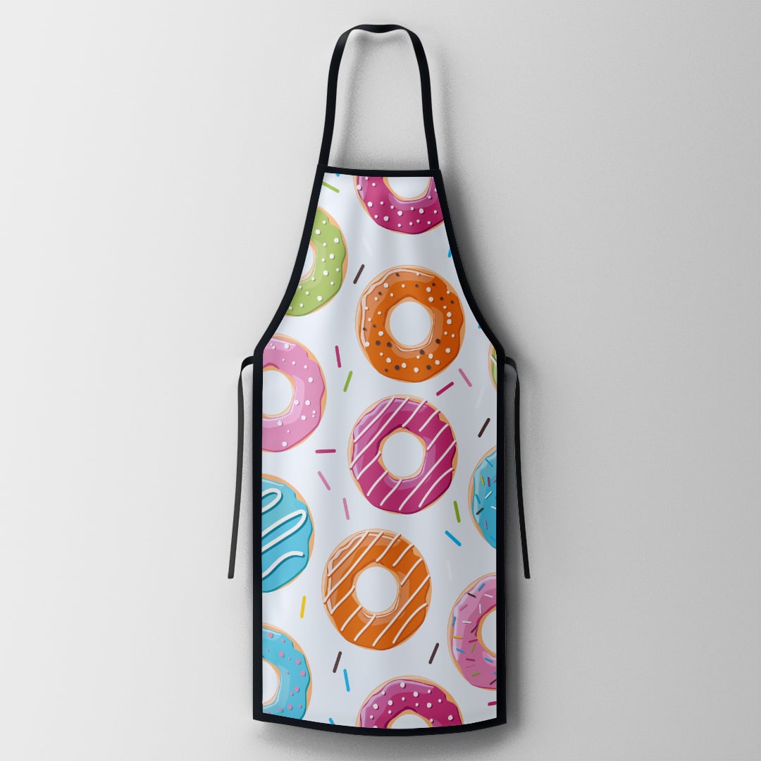 Impression sublimation éclatante pour un design donut résistant.