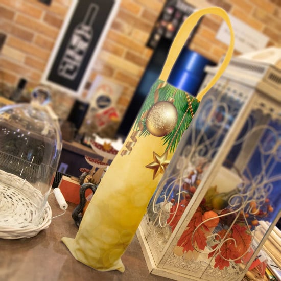 Format 14x39cm parfaitement adapté pour vos bouteilles de vin.