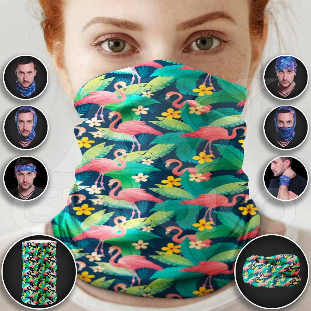 Portez-le de multiples façons : tour de cou, bandeau ou bracelet.