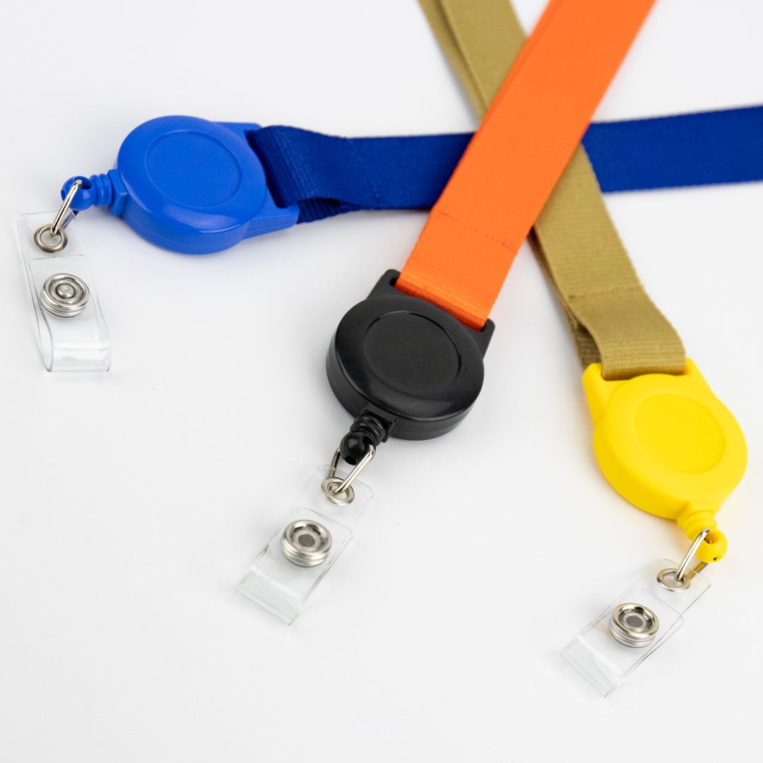 Yoyo rétractable pratique pour un accès rapide à votre badge.