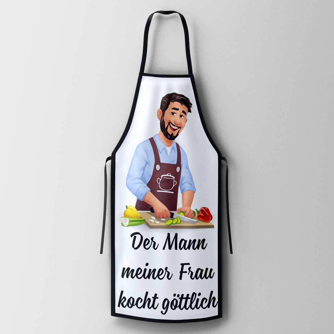Le cadeau humoristique parfait pour l'homme passionné de cuisine.