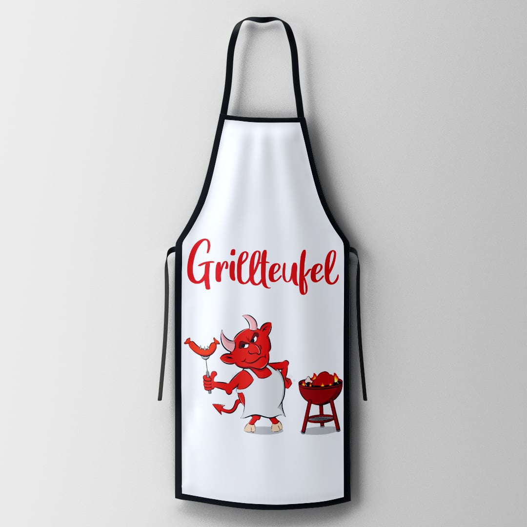 Affichez votre passion pour les grillades avec ce design diabolique.