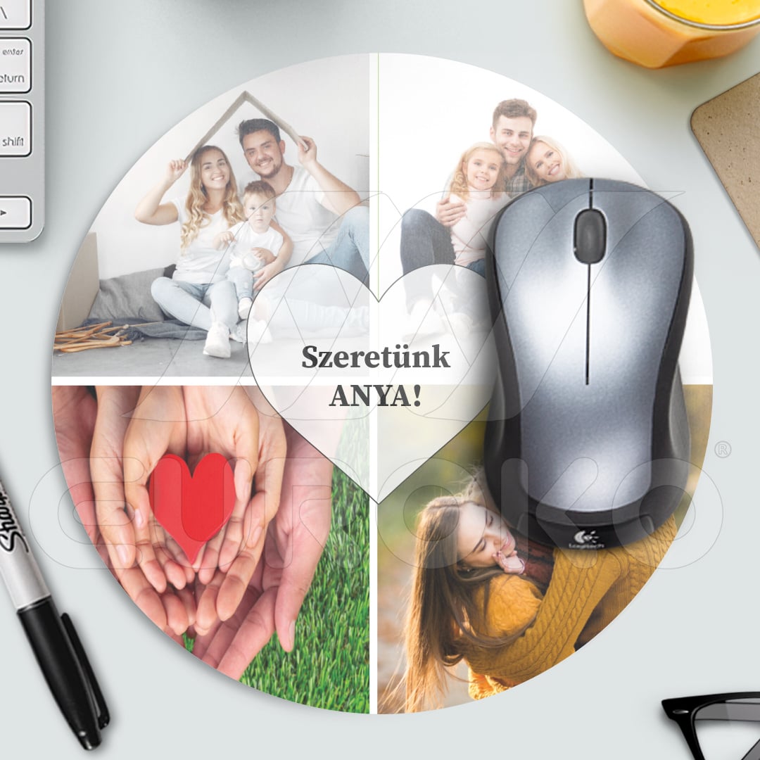 Format circulaire de 20cm : moderne, élégant et compact.