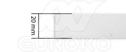 20mm Ribbed - +€0.040 (+€0.049 Incl. Tax)