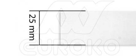 25mm Ribbed - +€0.080 (+€0.098 Incl. Tax)