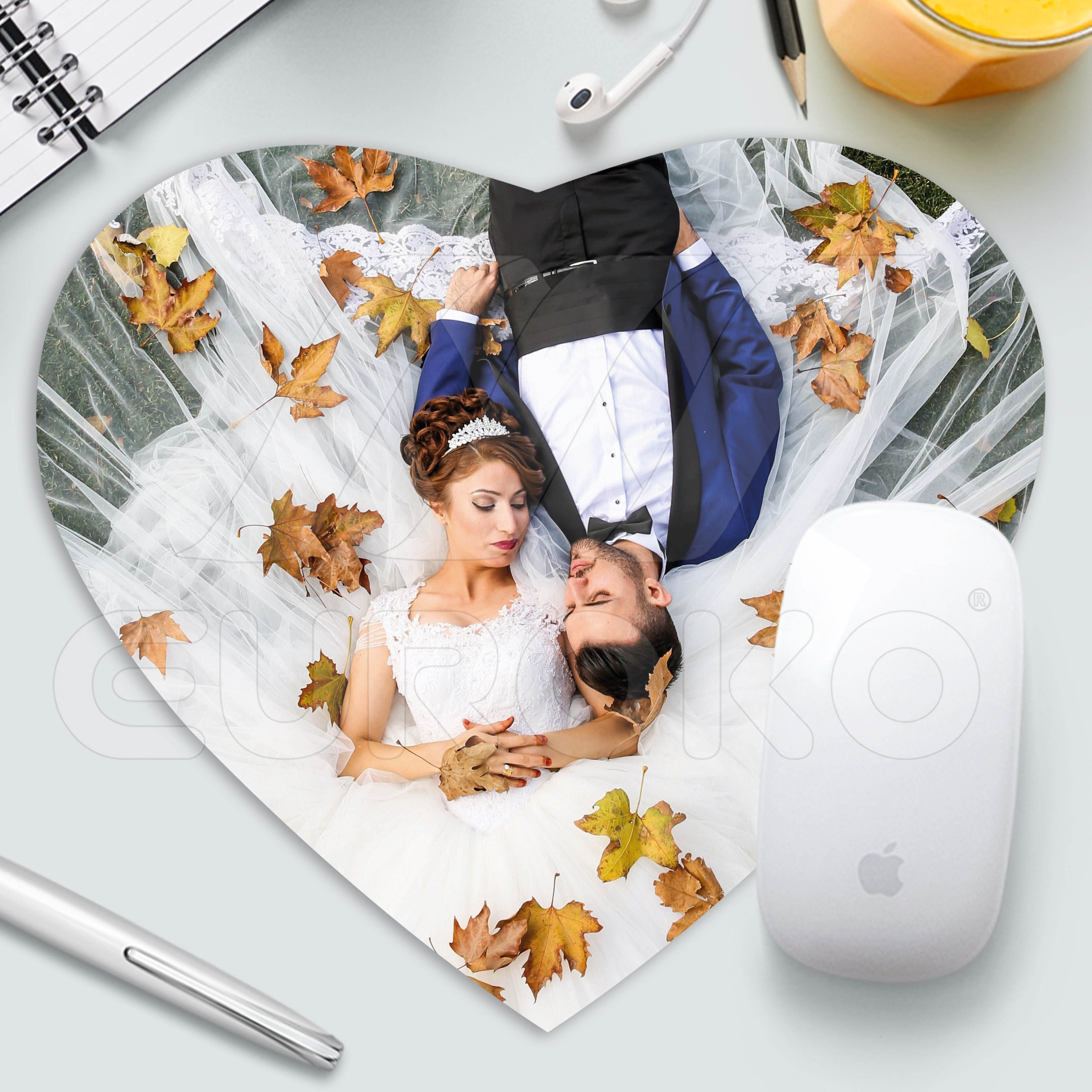 Photo Mouse Pad (Heart) Photo Mouse Pad (Heart)
